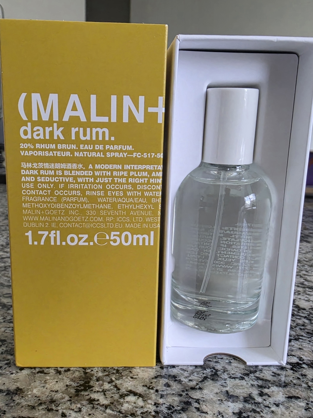 MALIN+GOETZ Dark Rum - Sprayed Once, Full Size
